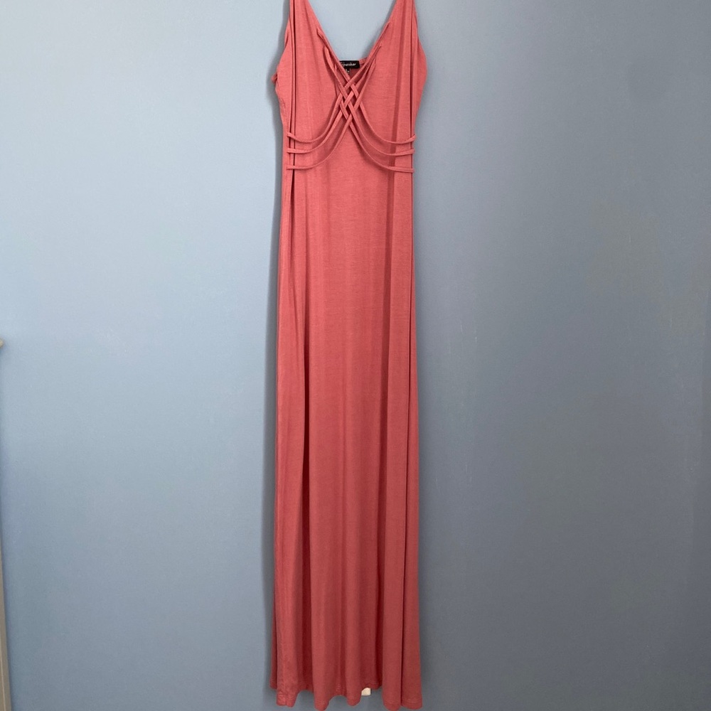 Spaghetti Strapped maxi dress! Never worn!
